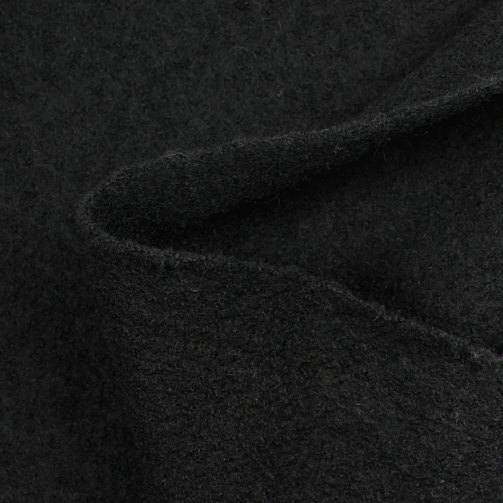 100% Laine bouillie noir - Image 5