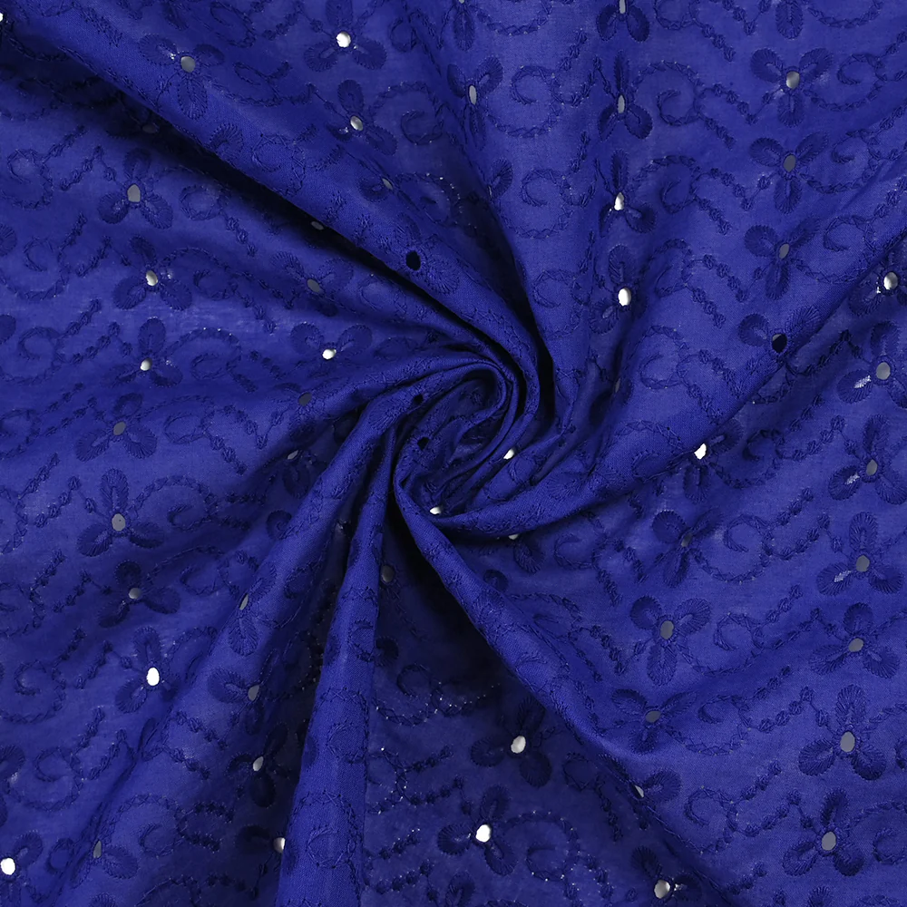 Broderie anglaise Izanagi bleu - Image 2