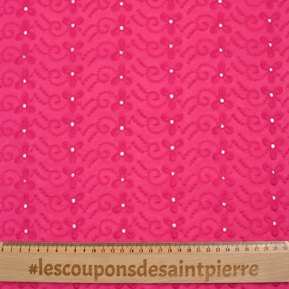 Broderie anglaise Izanagi rose - Image 3