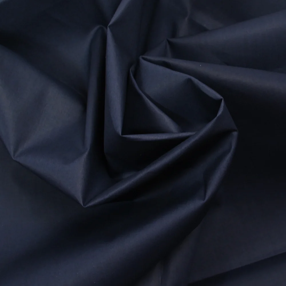 Coton imperméable fin marine - Image 2