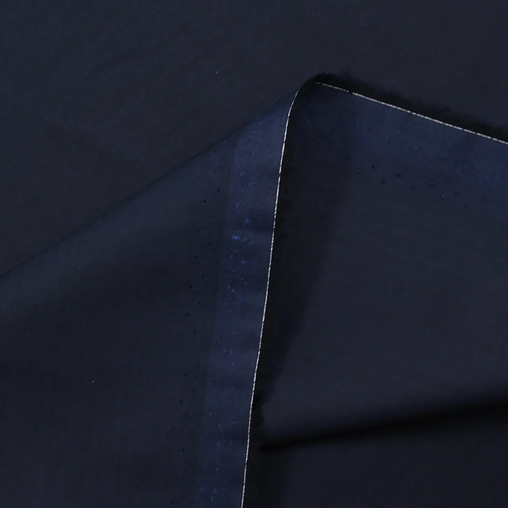 Coton imperméable fin marine - Image 4