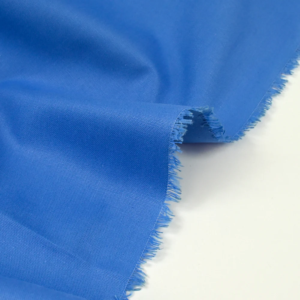 Coton oxford bleu - Image 4
