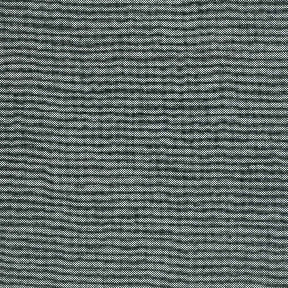Coton oxford gris acier chiné - Image 3