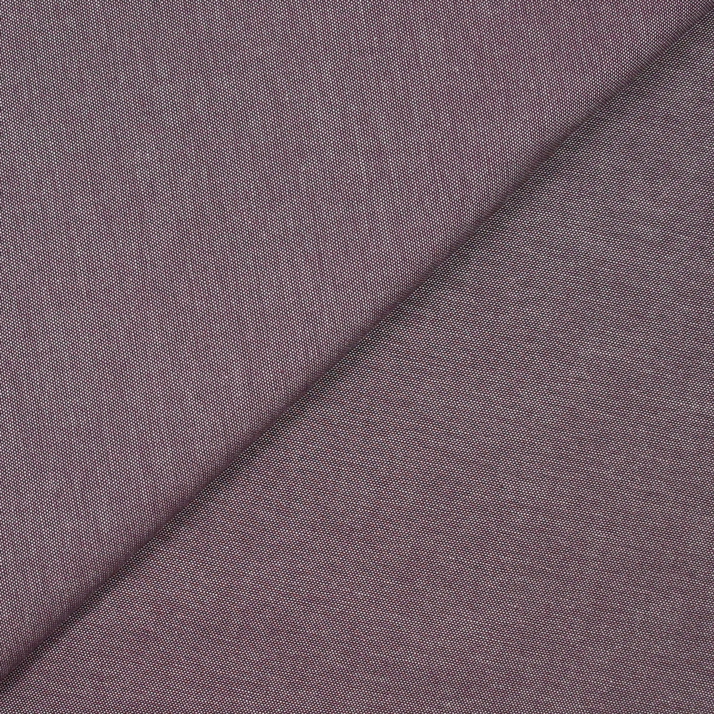 Coton oxford lie de vin
