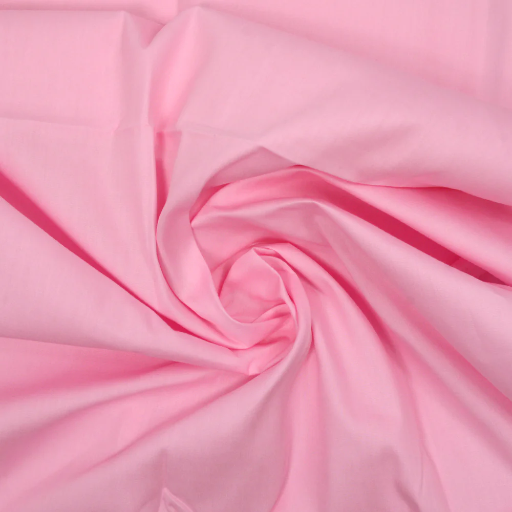 Coton uni rose barbie - Image 2