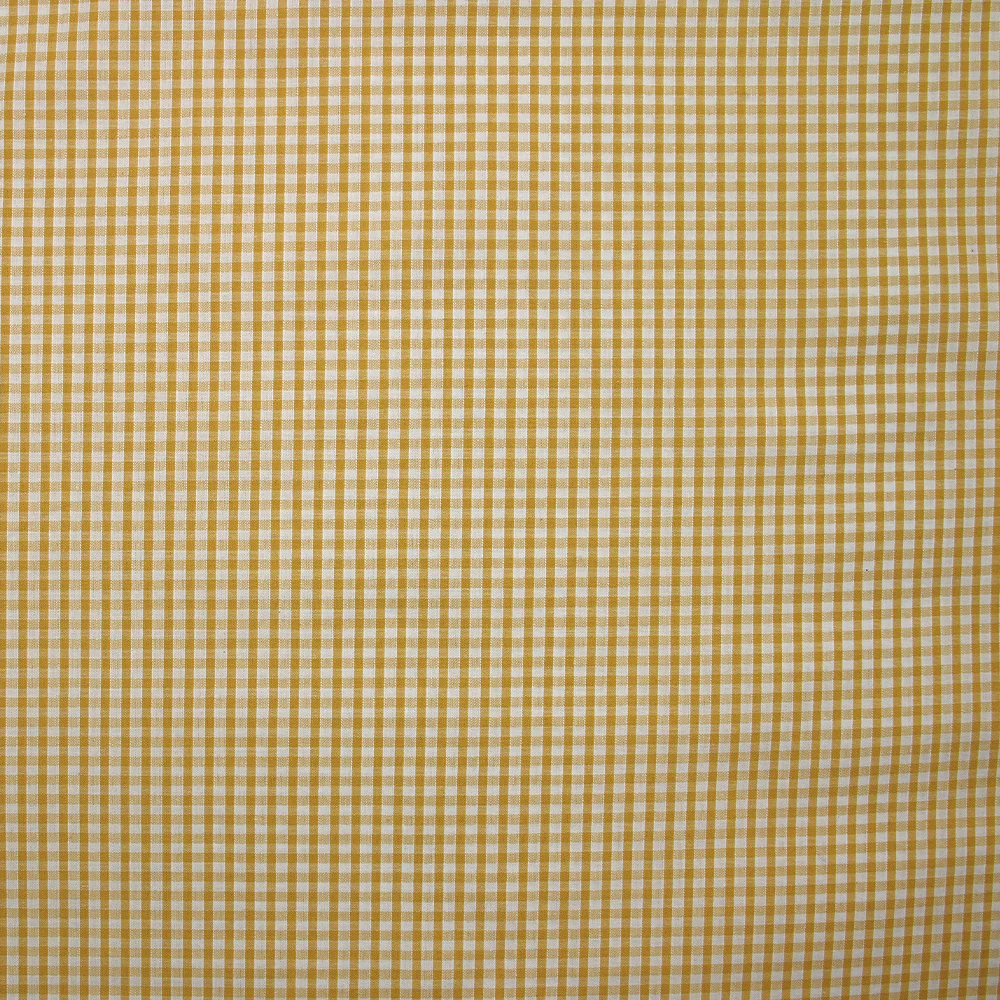 Coton Vichy 3mm moutarde - Image 4