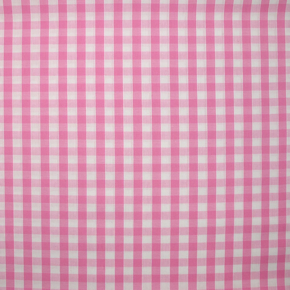 Coton Vichy 9mm rose - Image 4