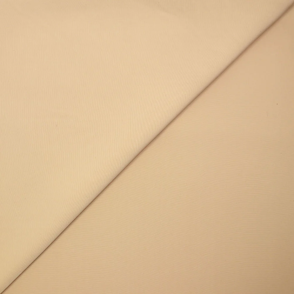 Crêpe de polyester beige
