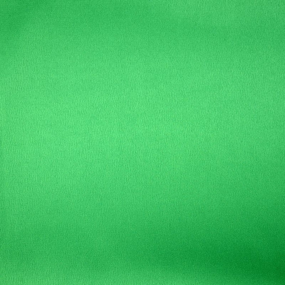 Crêpe satin lourd vert brillant - Image 3