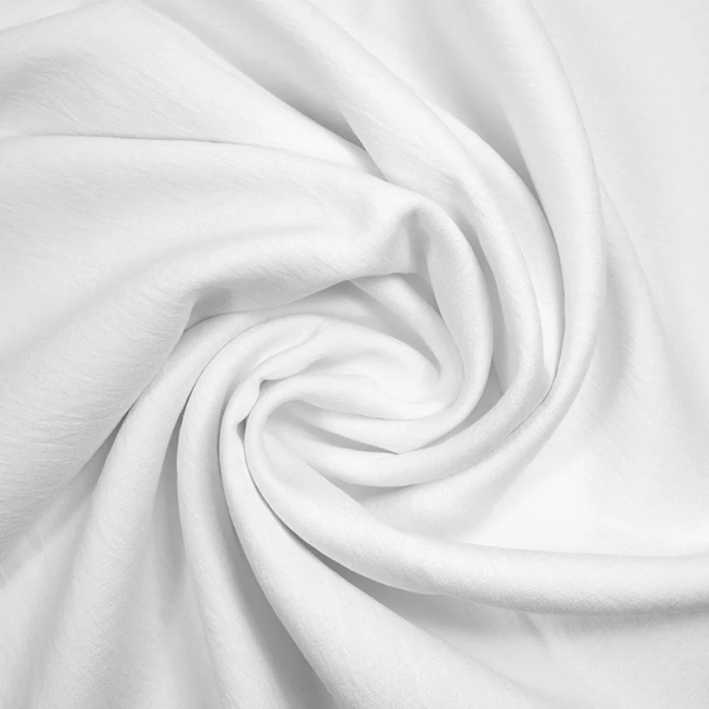 Crêpe viscose Lily blanc cassé - Image 2