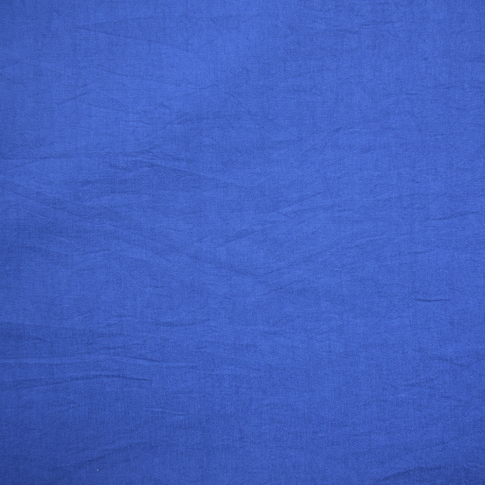 Crêpe viscose Lily bleu roi - Image 3