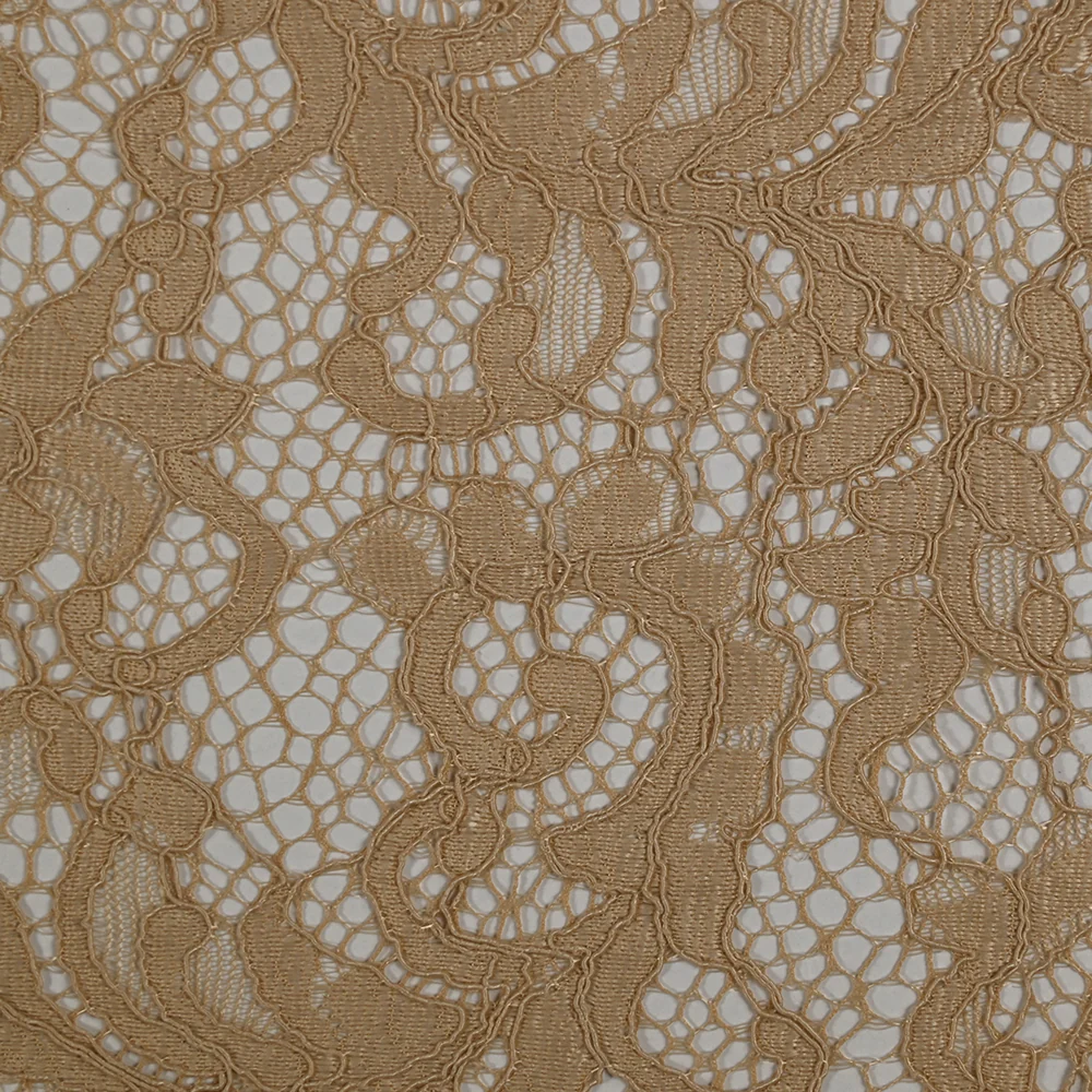 Dentelle festonnée Judith beige - Image 4