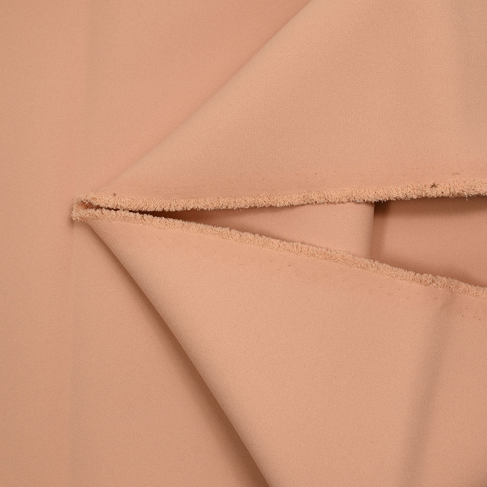 Double crêpe lourd de polyester saumon - Image 3