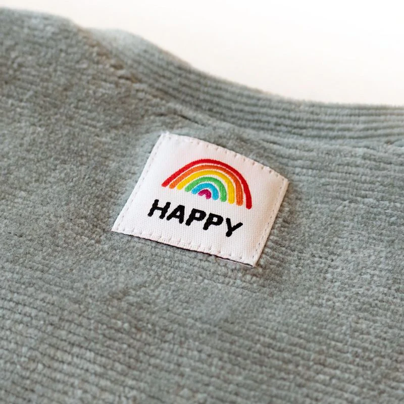 Étiquettes tissées "Happy " x 5 - Image 3