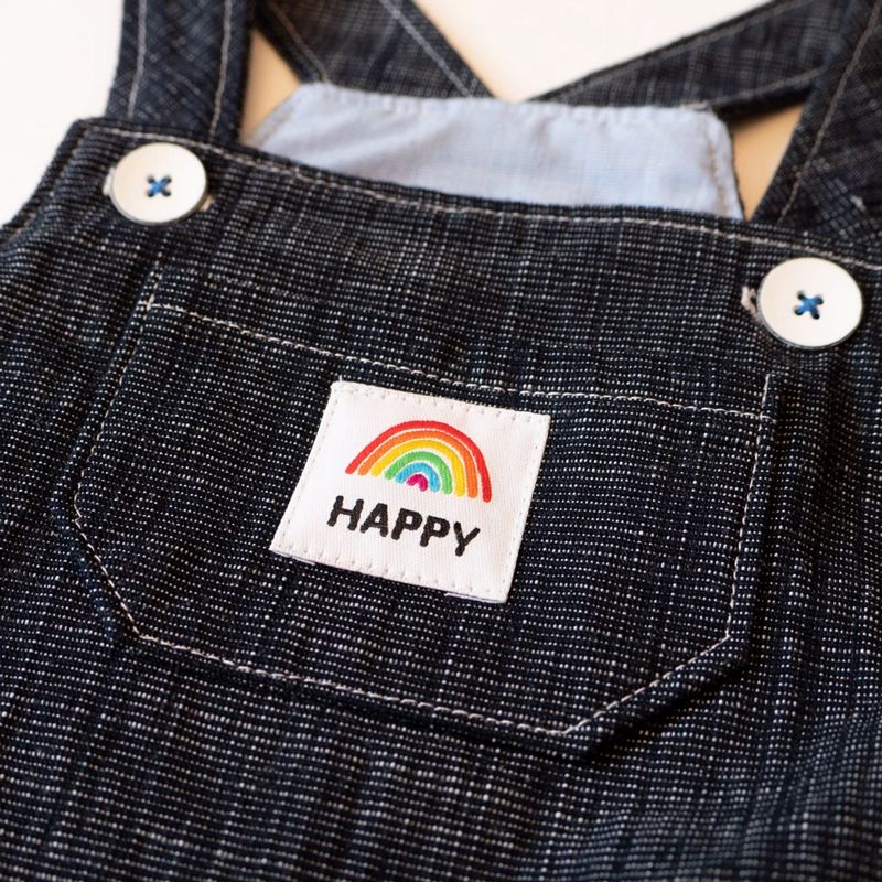Étiquettes tissées "Happy " x 5 - Image 4