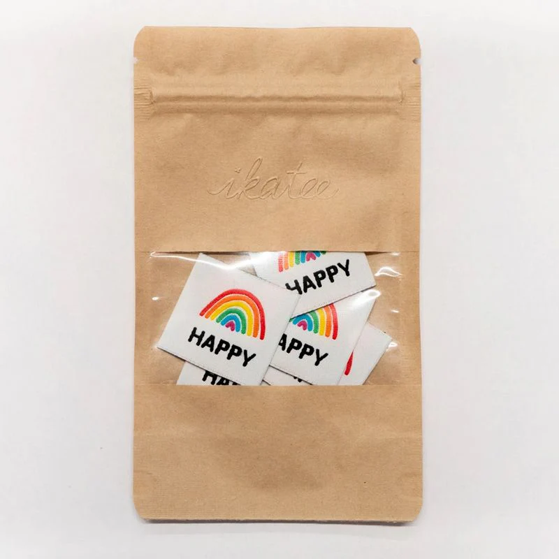 Étiquettes tissées "Happy " x 5 - Image 9