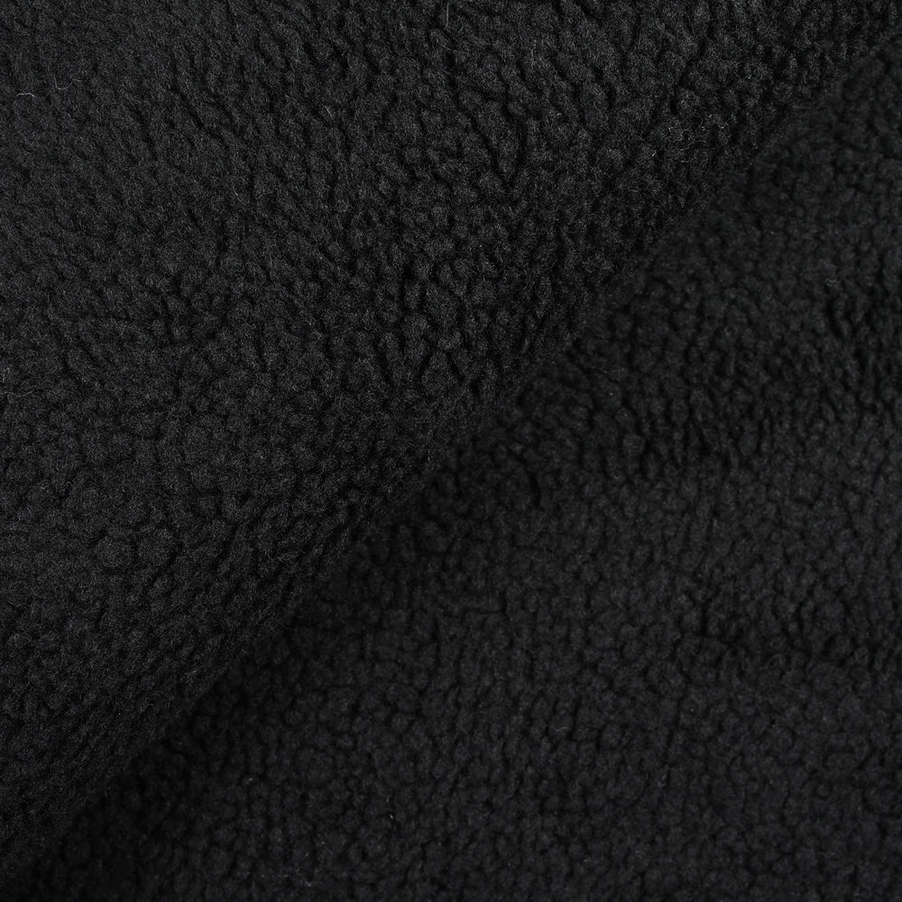 Fausse fourrure mouton noir