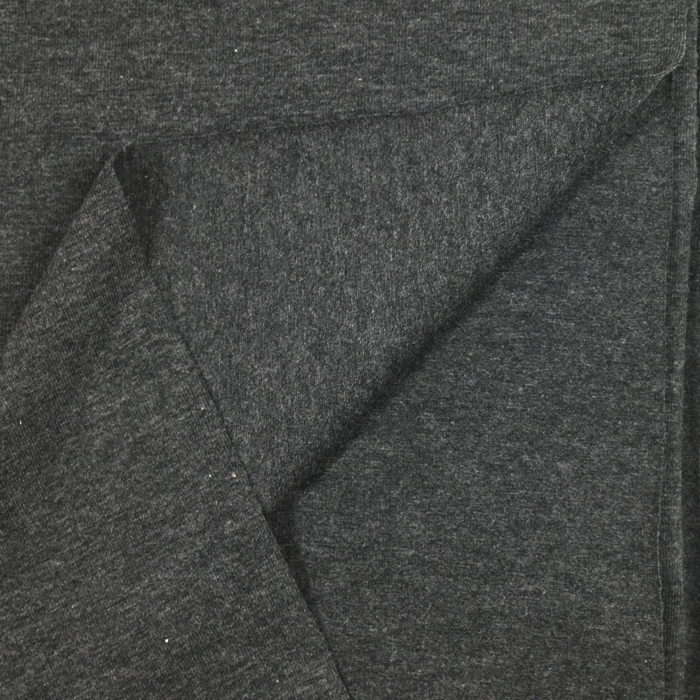 Jersey coton Bio anthracite chiné - Image 4