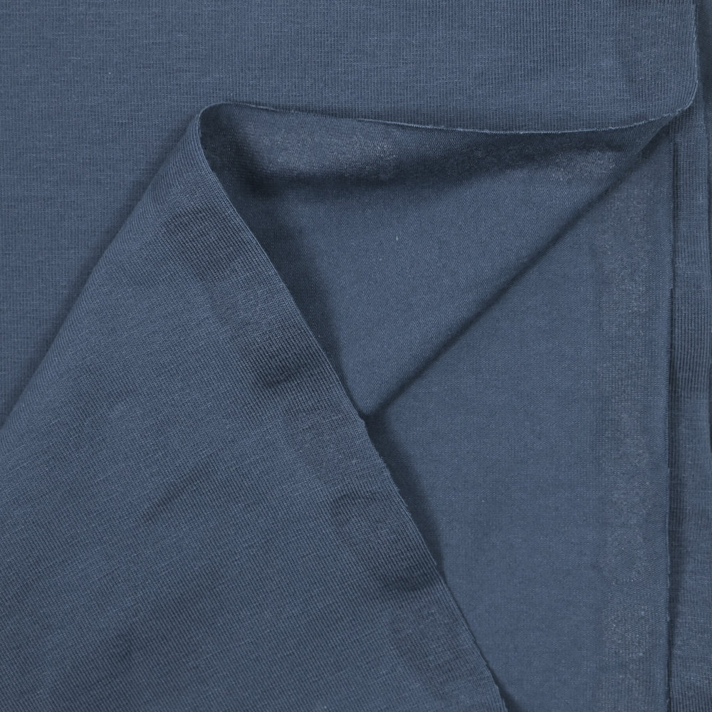 Jersey coton Bio bleu jeans - Image 4
