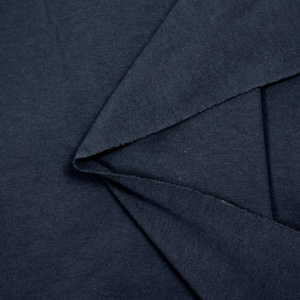 Jersey de coton Arthur bleu marine - Image 3