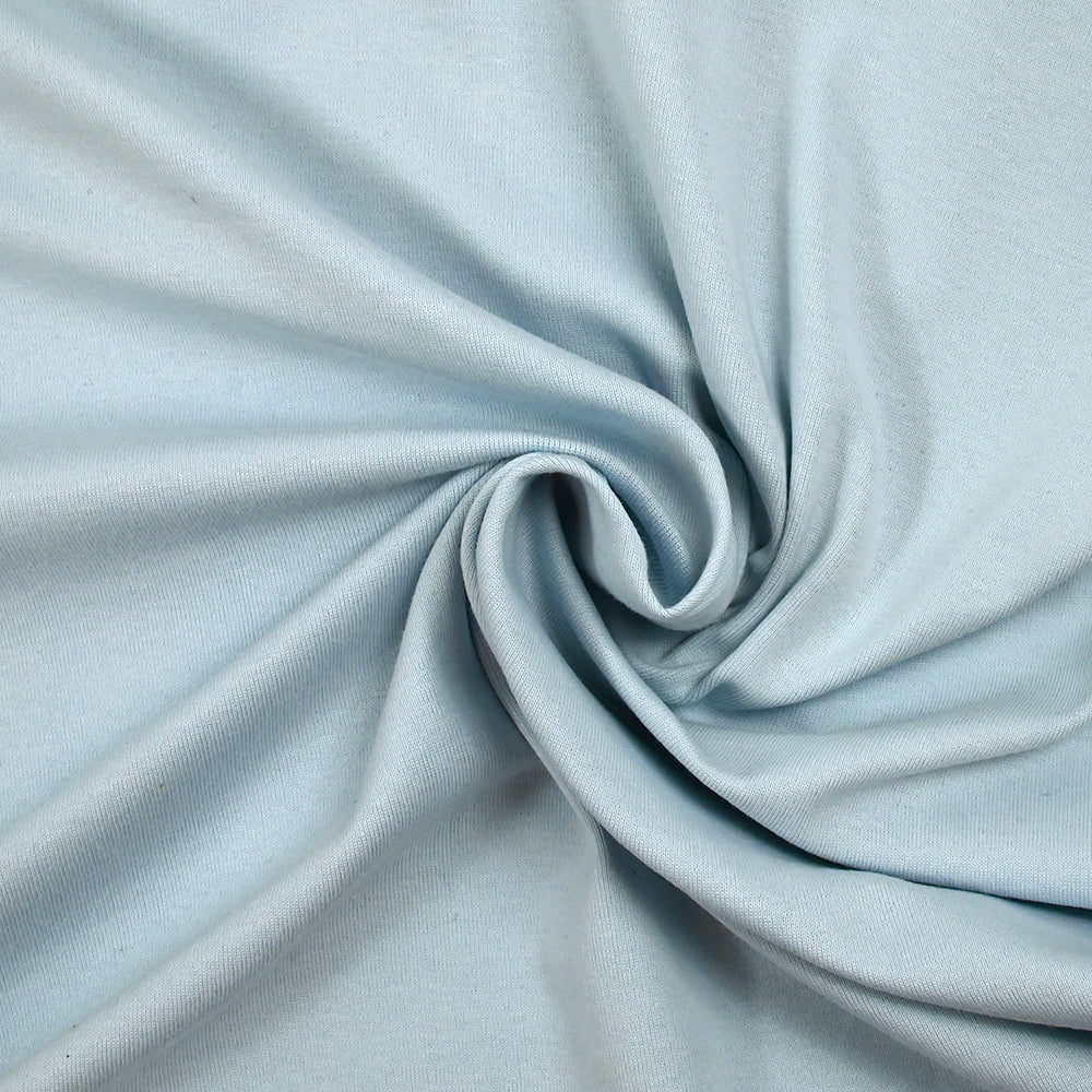 Jersey de coton bleu layette - Image 2
