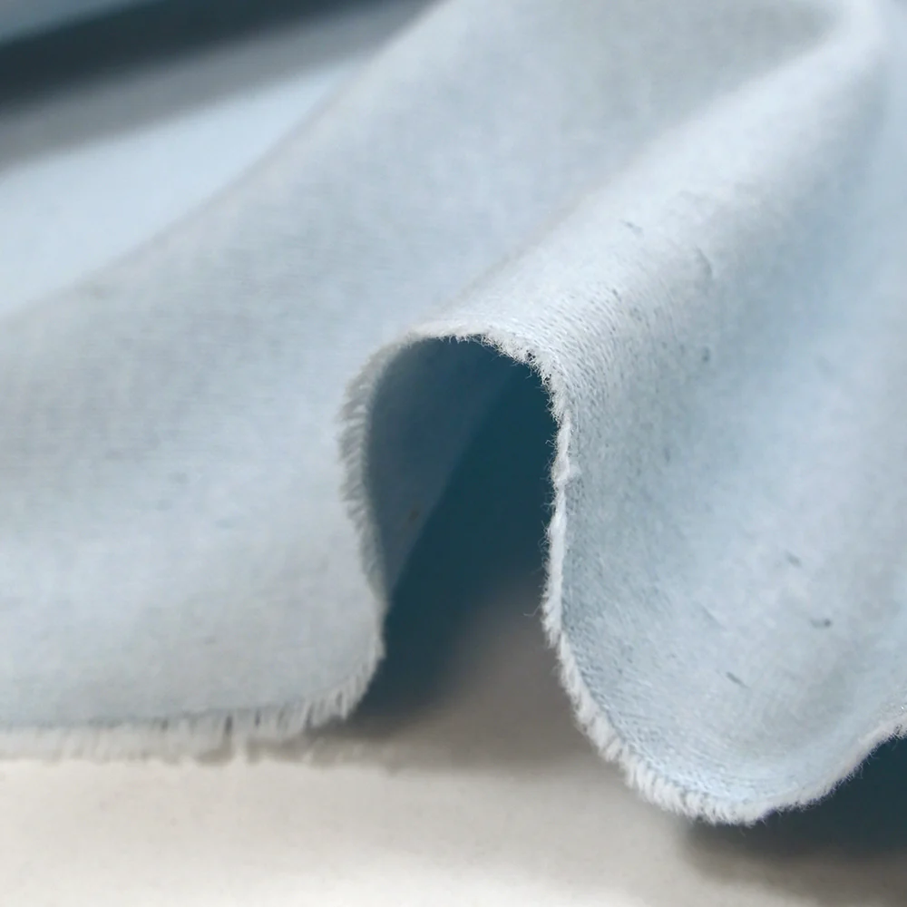 Jersey de coton bleu layette - Image 4