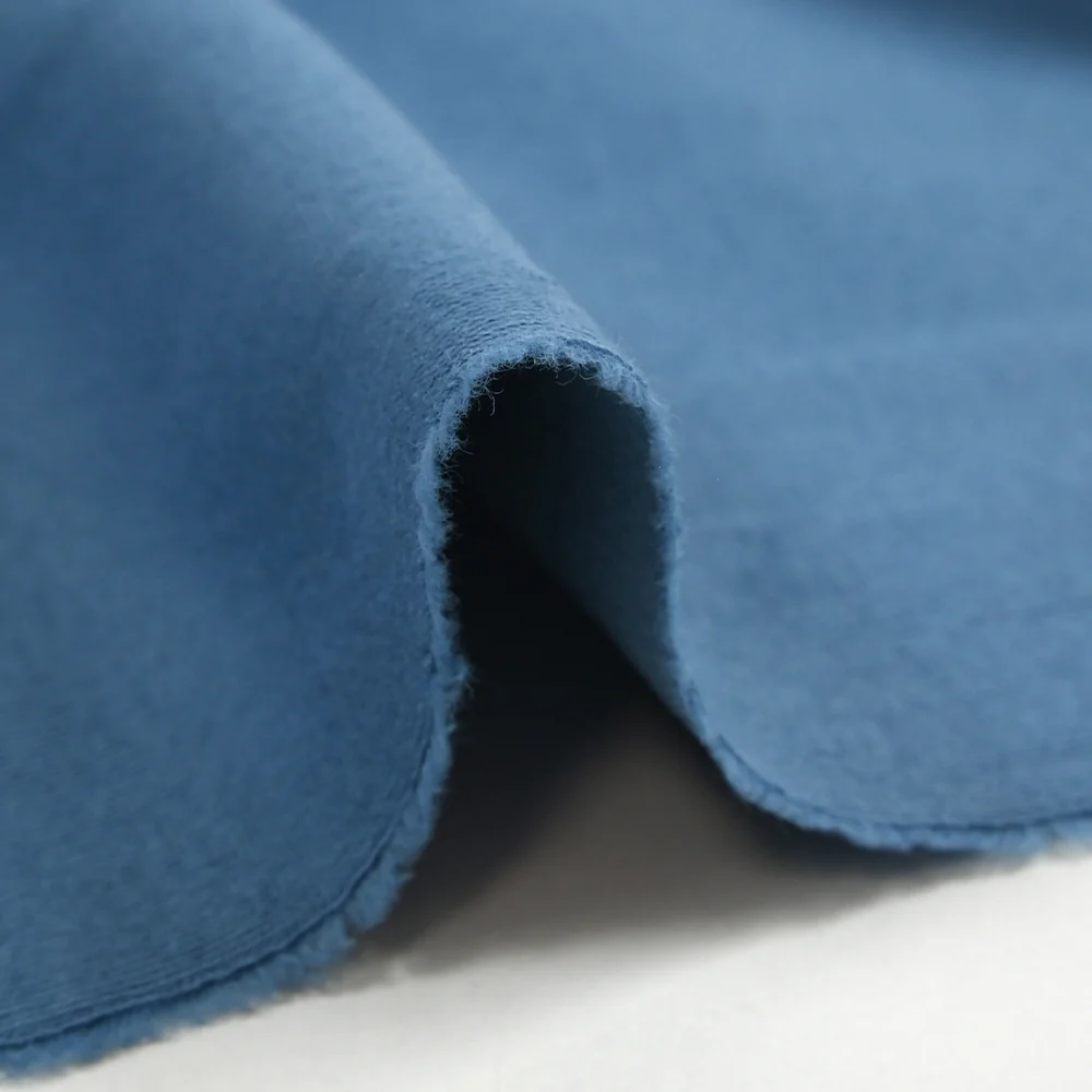 Jersey de coton bleu turquin - Image 4