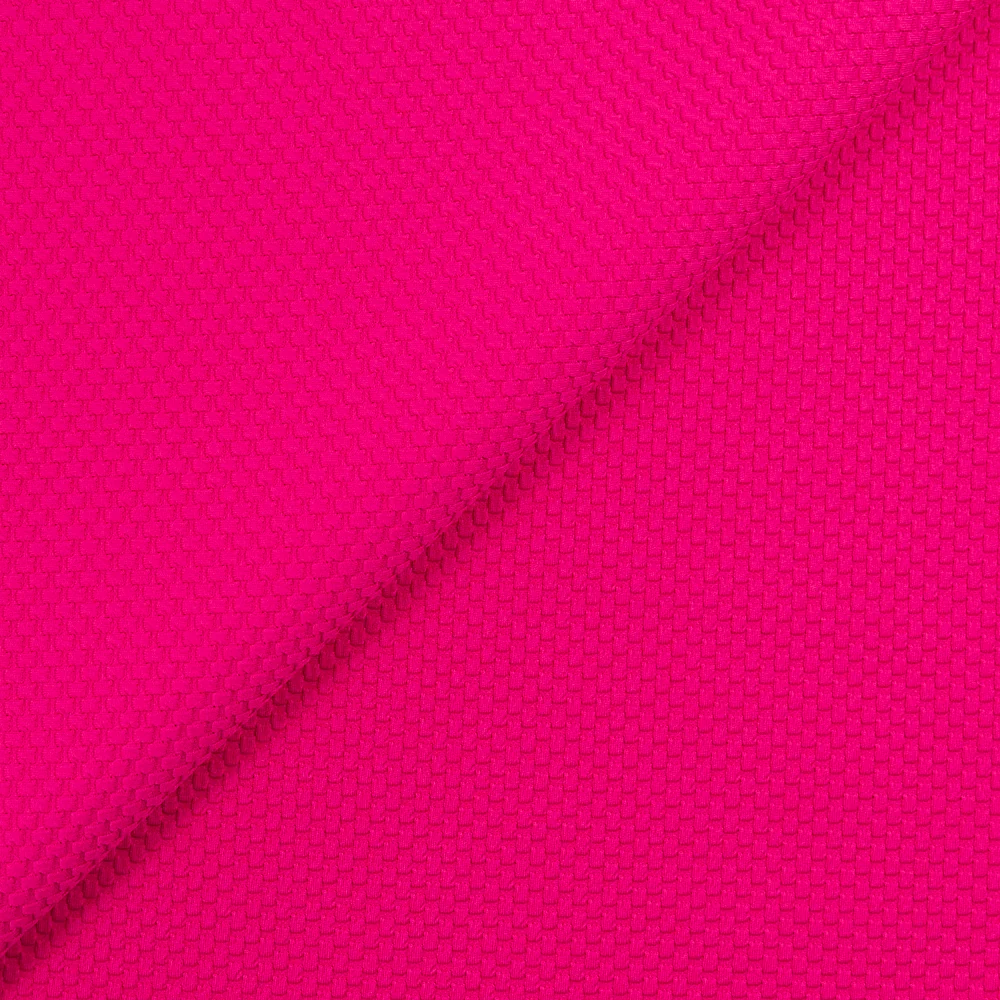 Jersey nid d'abeille fuchsia