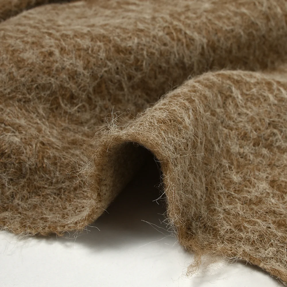 Lainage bouclette à poil long spéculoos - Image 6