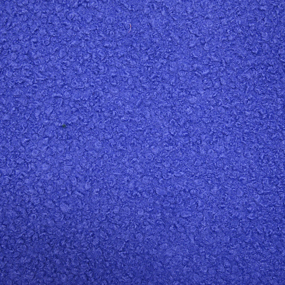 Lainage bouclette bleu violacé - Image 3