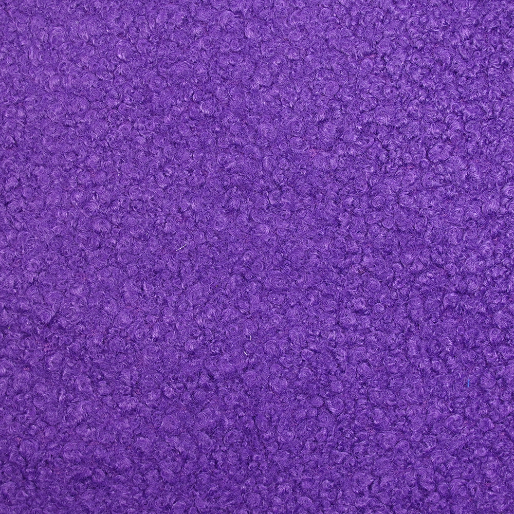 Lainage bouclette mauve - Image 3