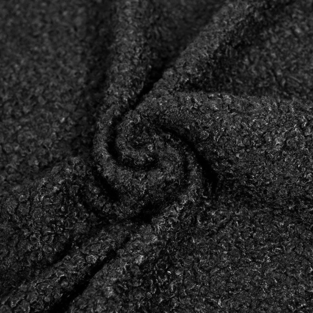 Lainage bouclette noir - Image 2