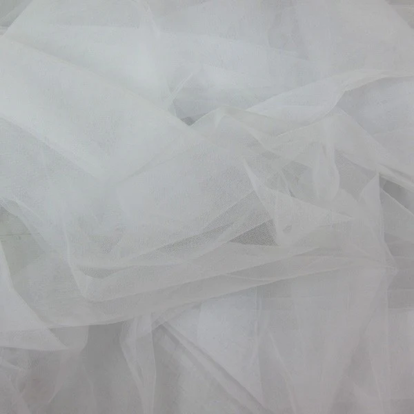 Tulle de mariage blanc au mètre - Image 2