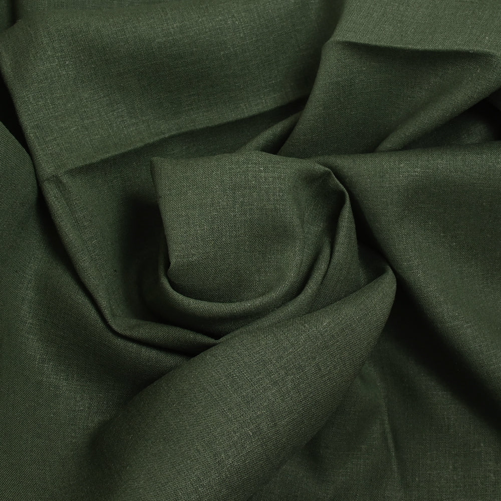 Lin viscose kaki - Image 2