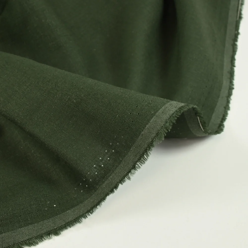 Lin viscose kaki - Image 4