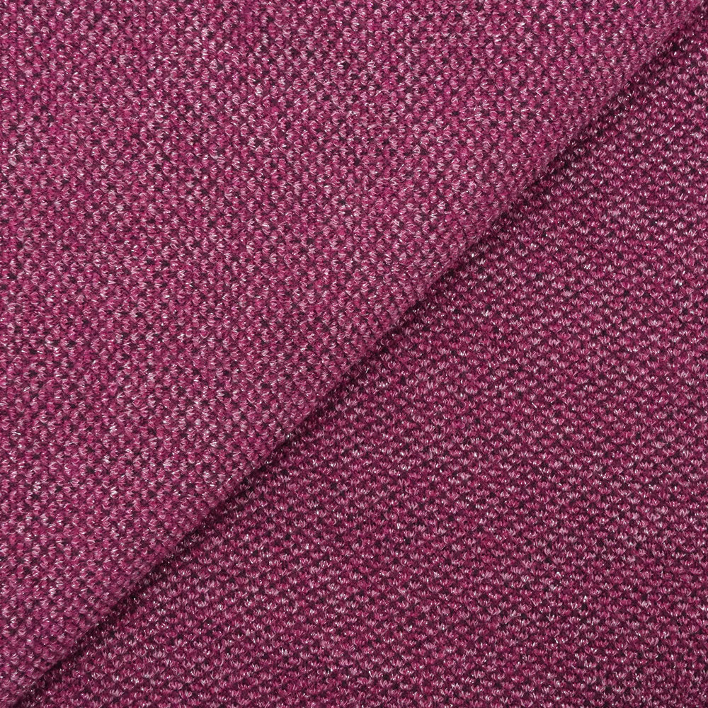 Maille Maya irisée violet