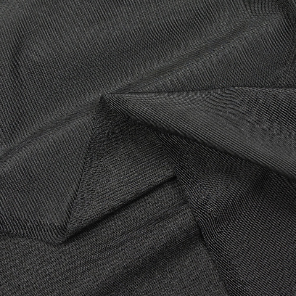 Maille texturée noir - Image 3