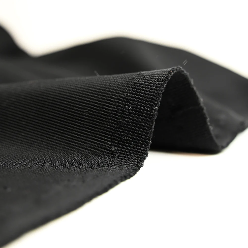 Maille texturée noir - Image 4
