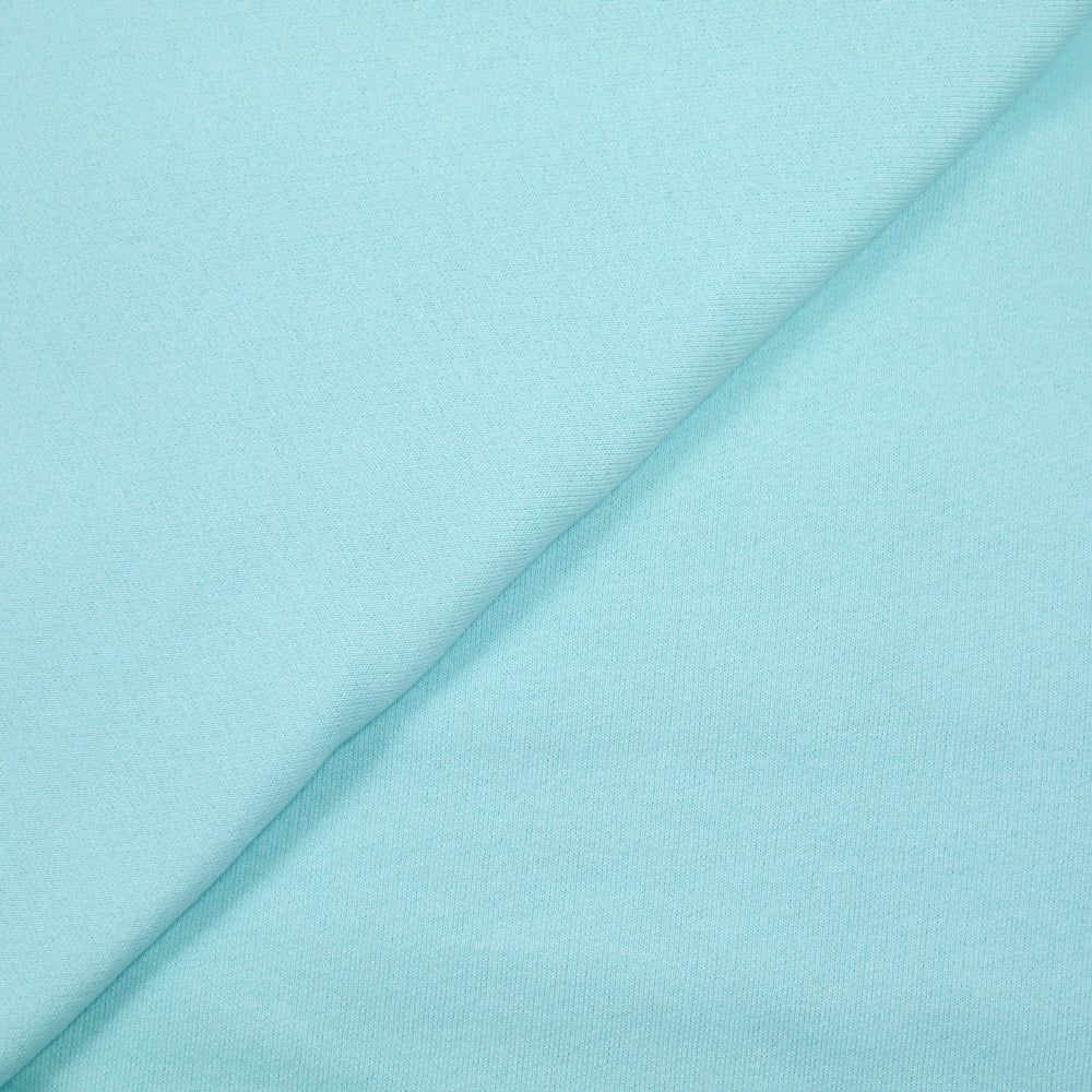 Molleton coton french terry ciel