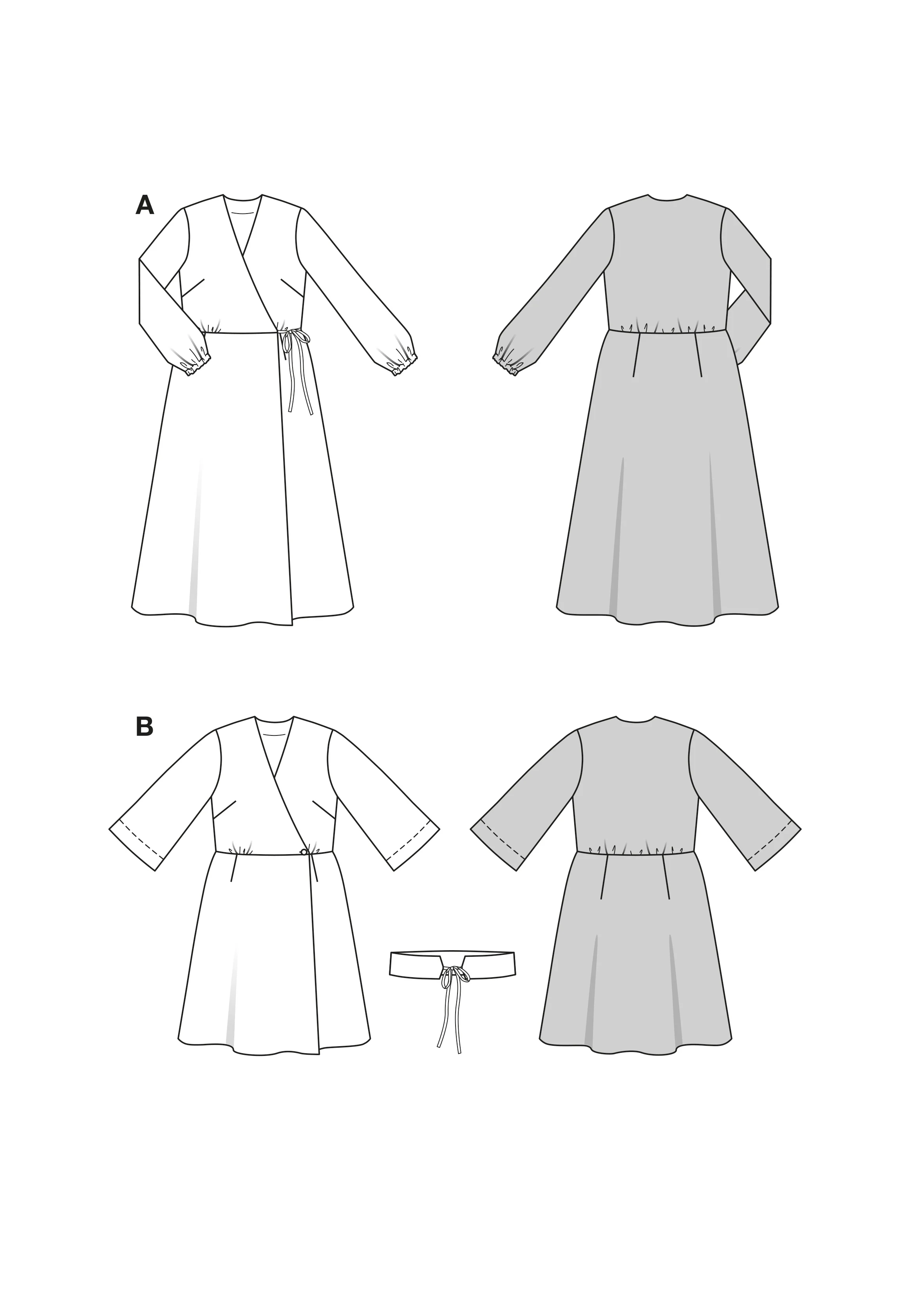 Patron Burda n°5637 : Robe - Image 2