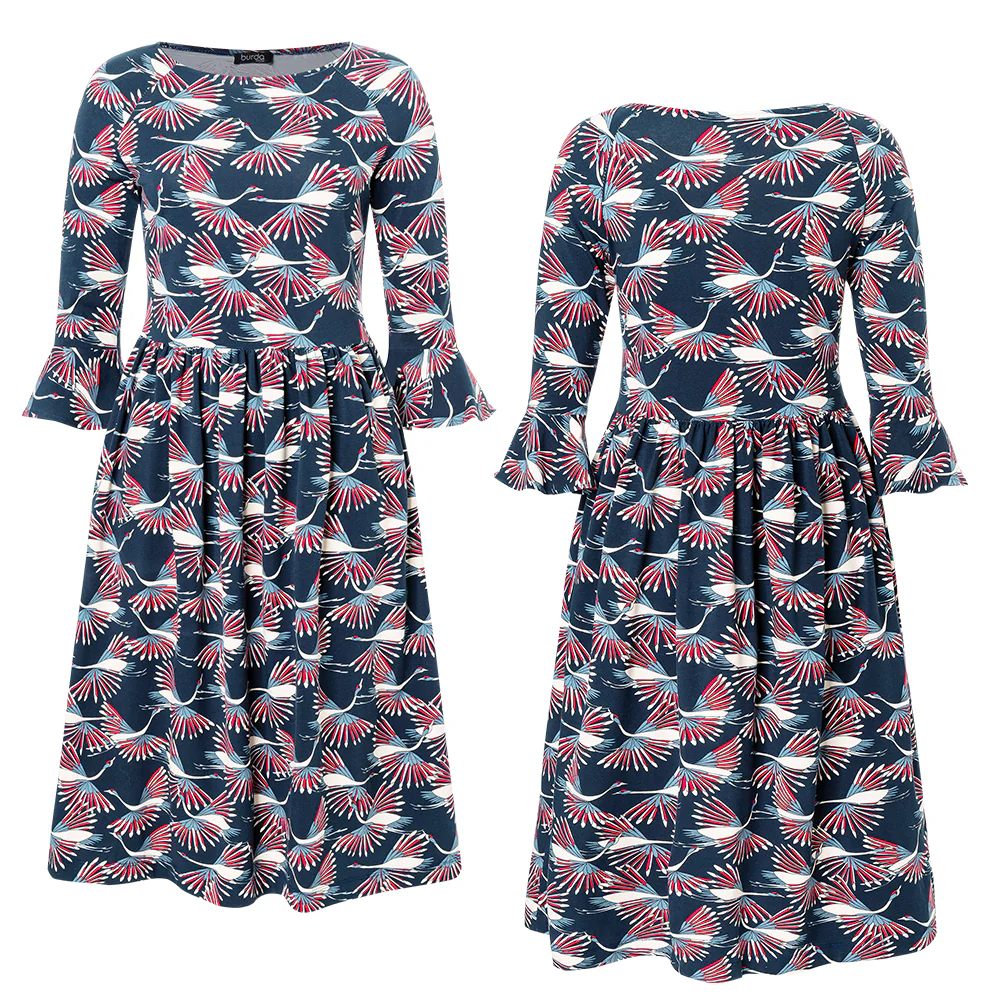 Patron Burda n°5708 : Robe - Image 3