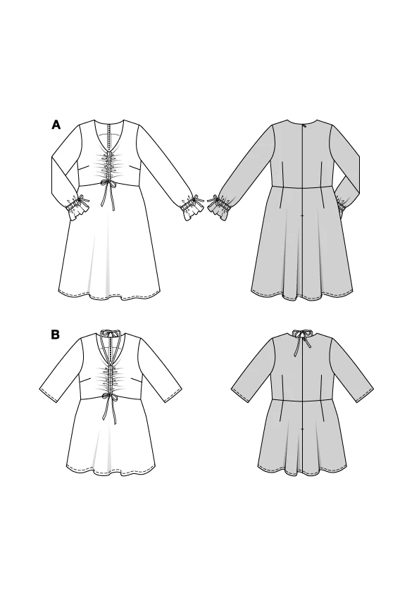 Patron Burda n°5732 : Robe & Blouse - Image 2
