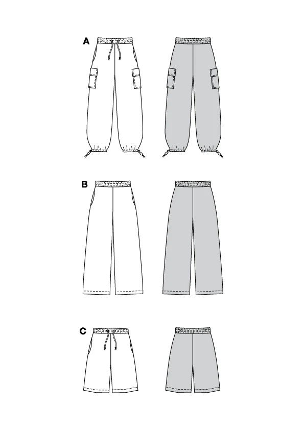 Patron Burda n°5761 : Pantalon cargo - Image 2