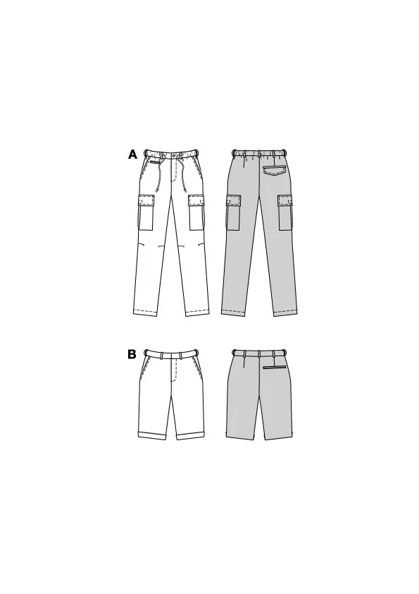 Patron Burda n°5814 : Pantalon - Image 2