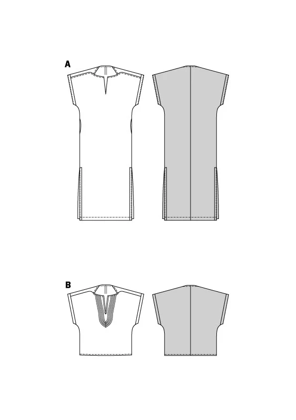 Patron Burda n°5894 : Robe & Tunique - Image 7
