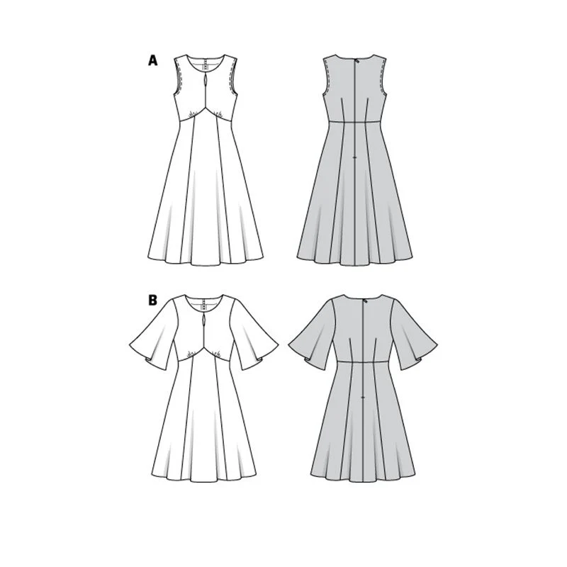 Patron Burda n°6133: Robe - Image 5