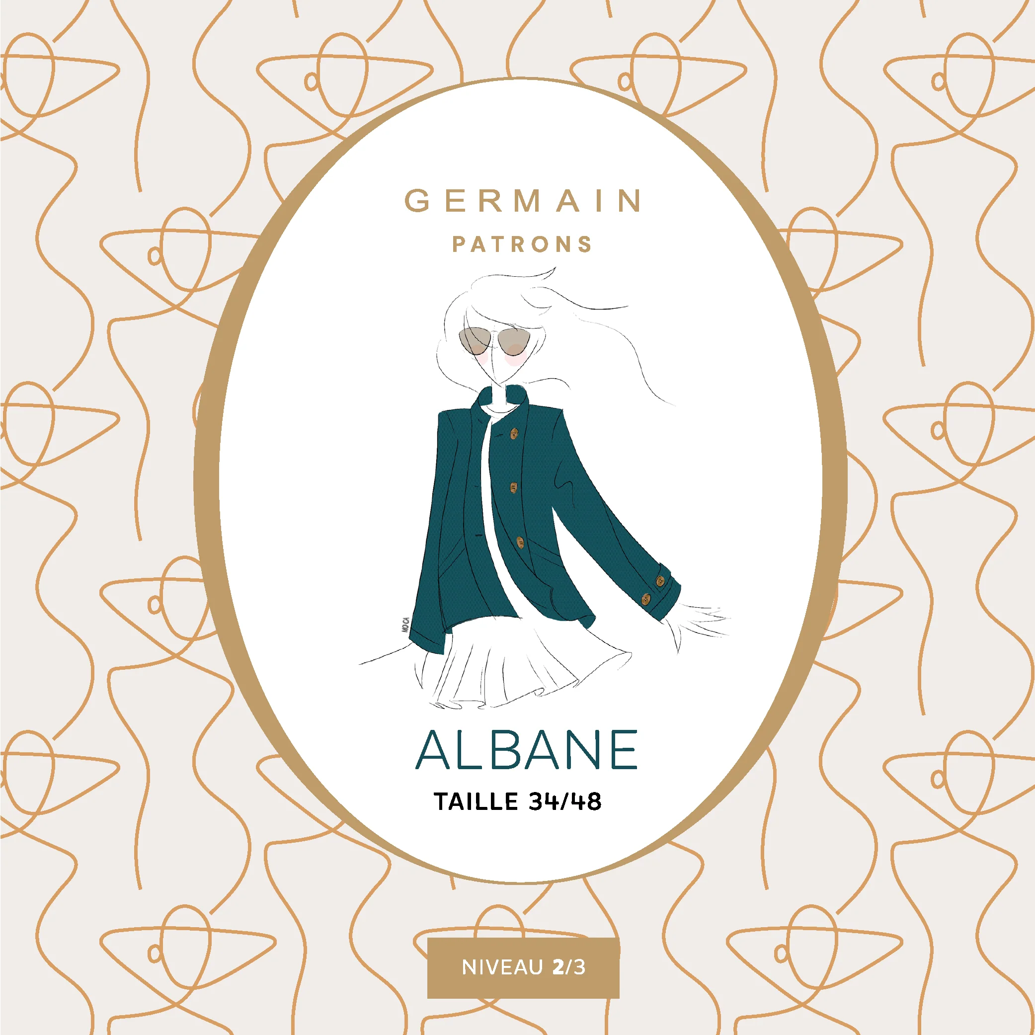 Patron de couture Veste ALBANE