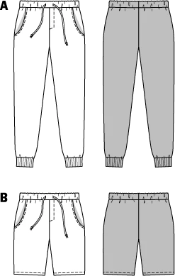 Patron n°6719: Pantalon de jogging - Image 2