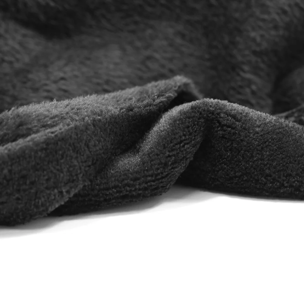 Polaire doudou Emma noir - Image 4