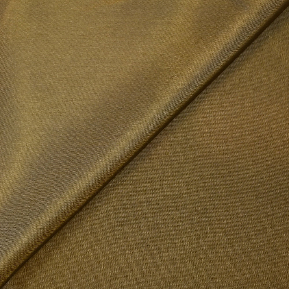 Polyester changeant ocre et marine